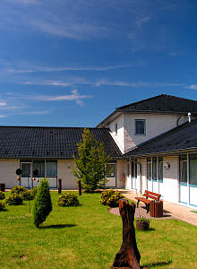 Innenhof Top Motel